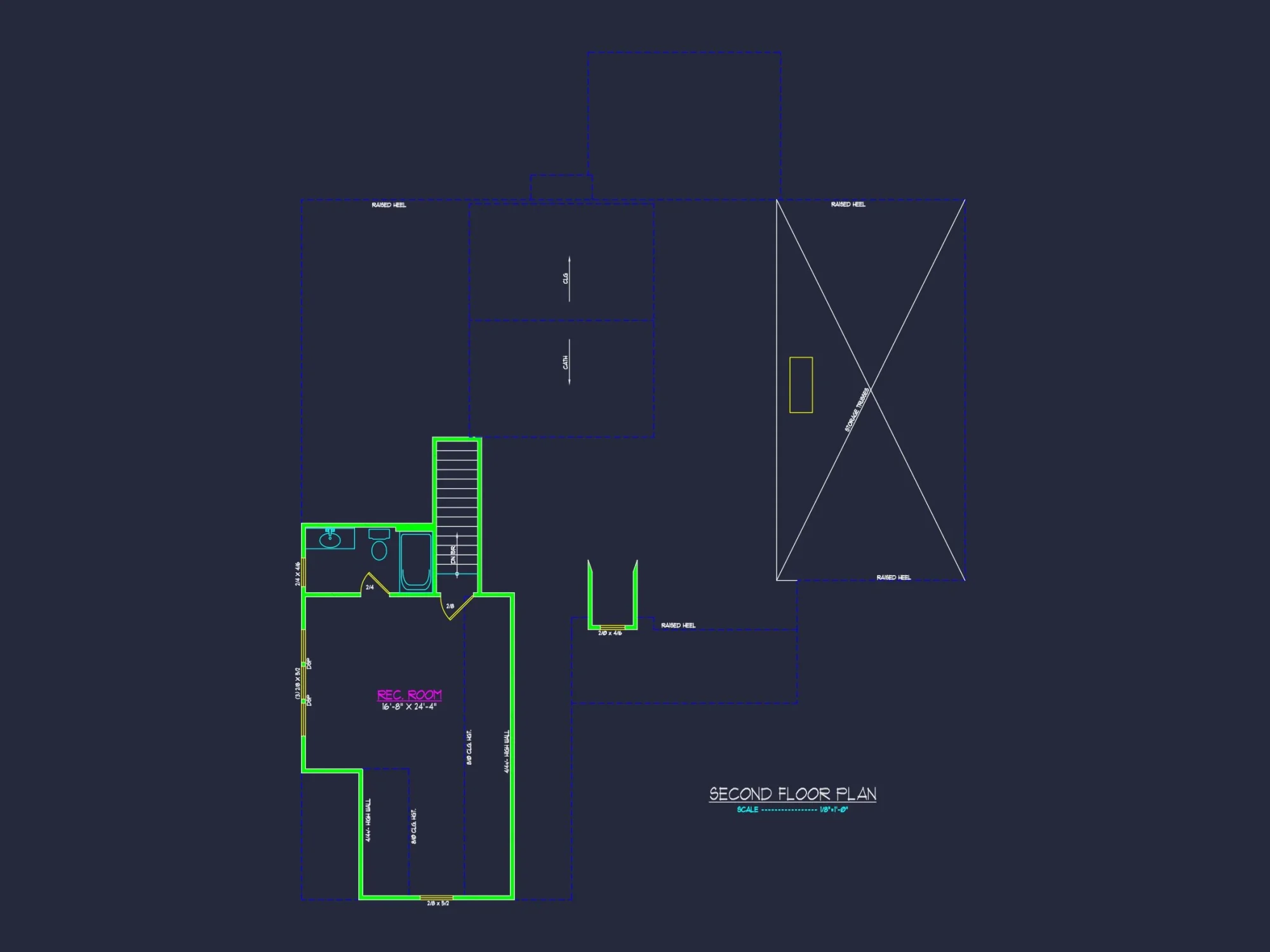 Beautiful house Floor Plan with CAD Designs & Blueprint