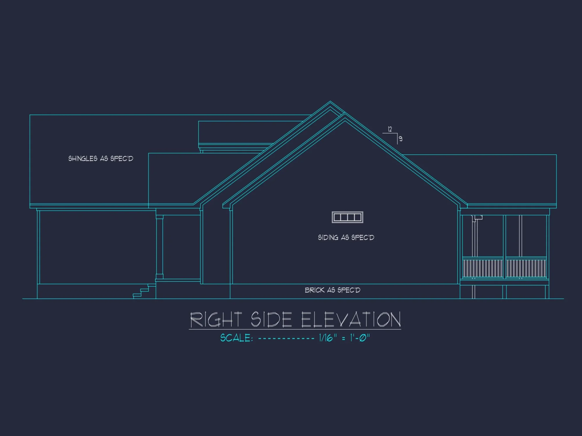 Beautiful house Floor Plan with CAD Designs & Blueprint