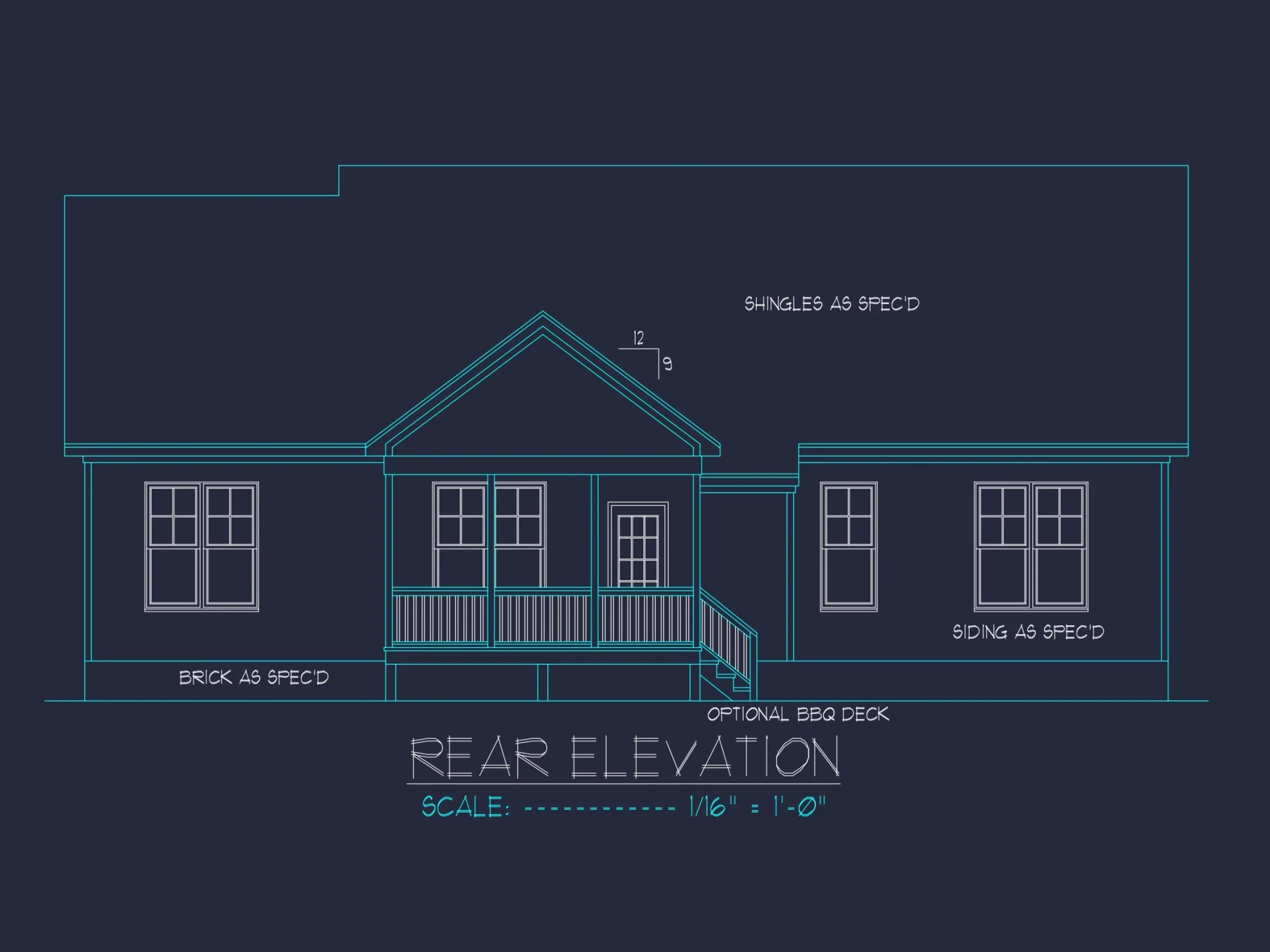 Beautiful house Floor Plan with CAD Designs & Blueprint