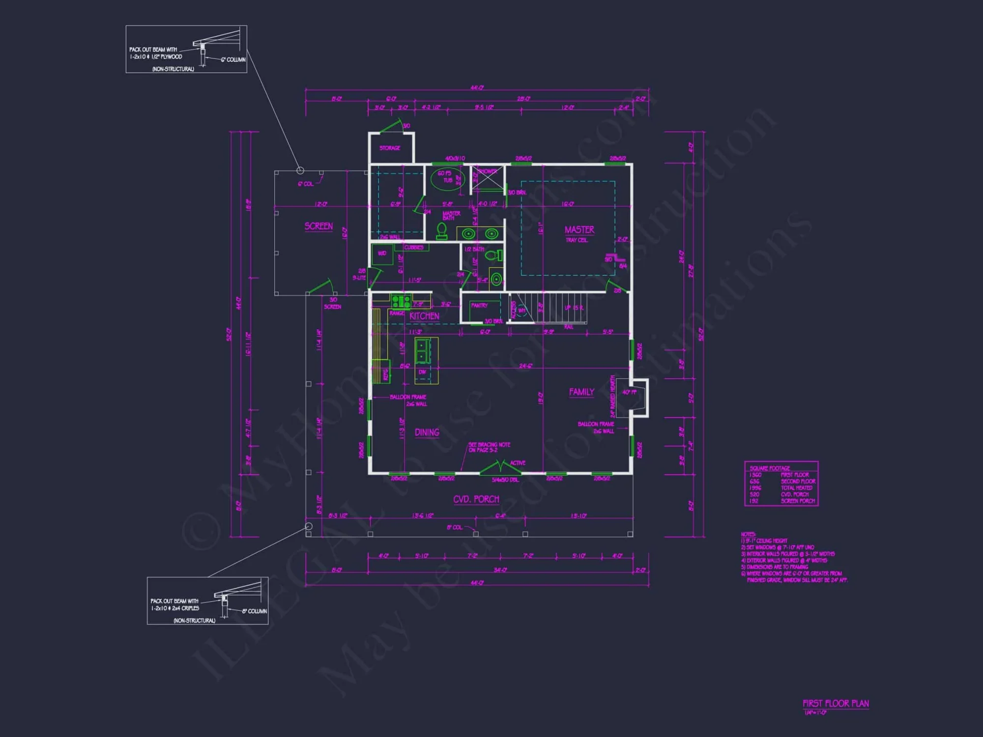 Ideal house plan designs with CAD architecture and blueprints.