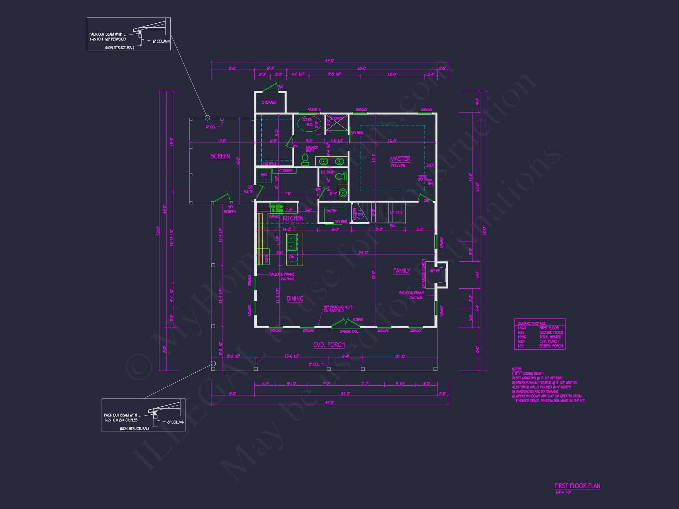 Ideal house plan designs with CAD architecture and blueprints.