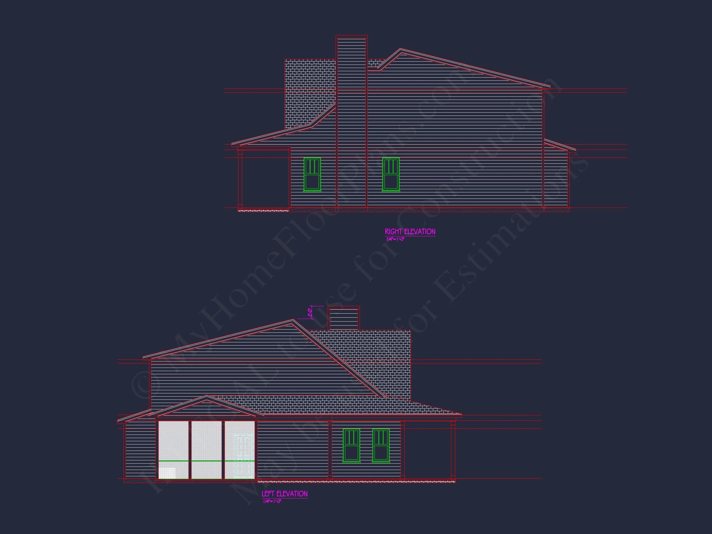 Ideal house plan designs with CAD architecture and blueprints.