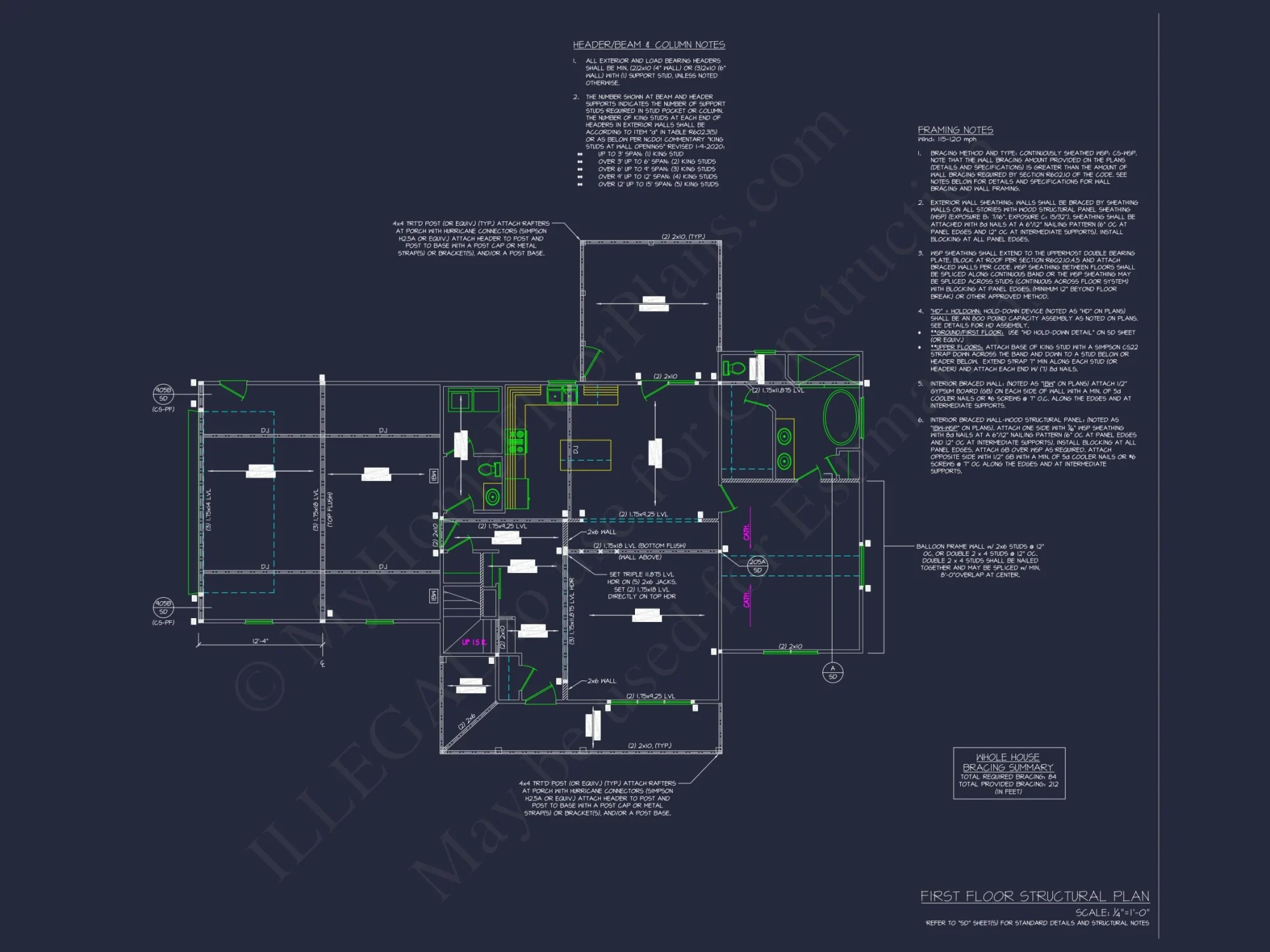 Charming 1.5-Story house Plan with Detailed CAD Designs
