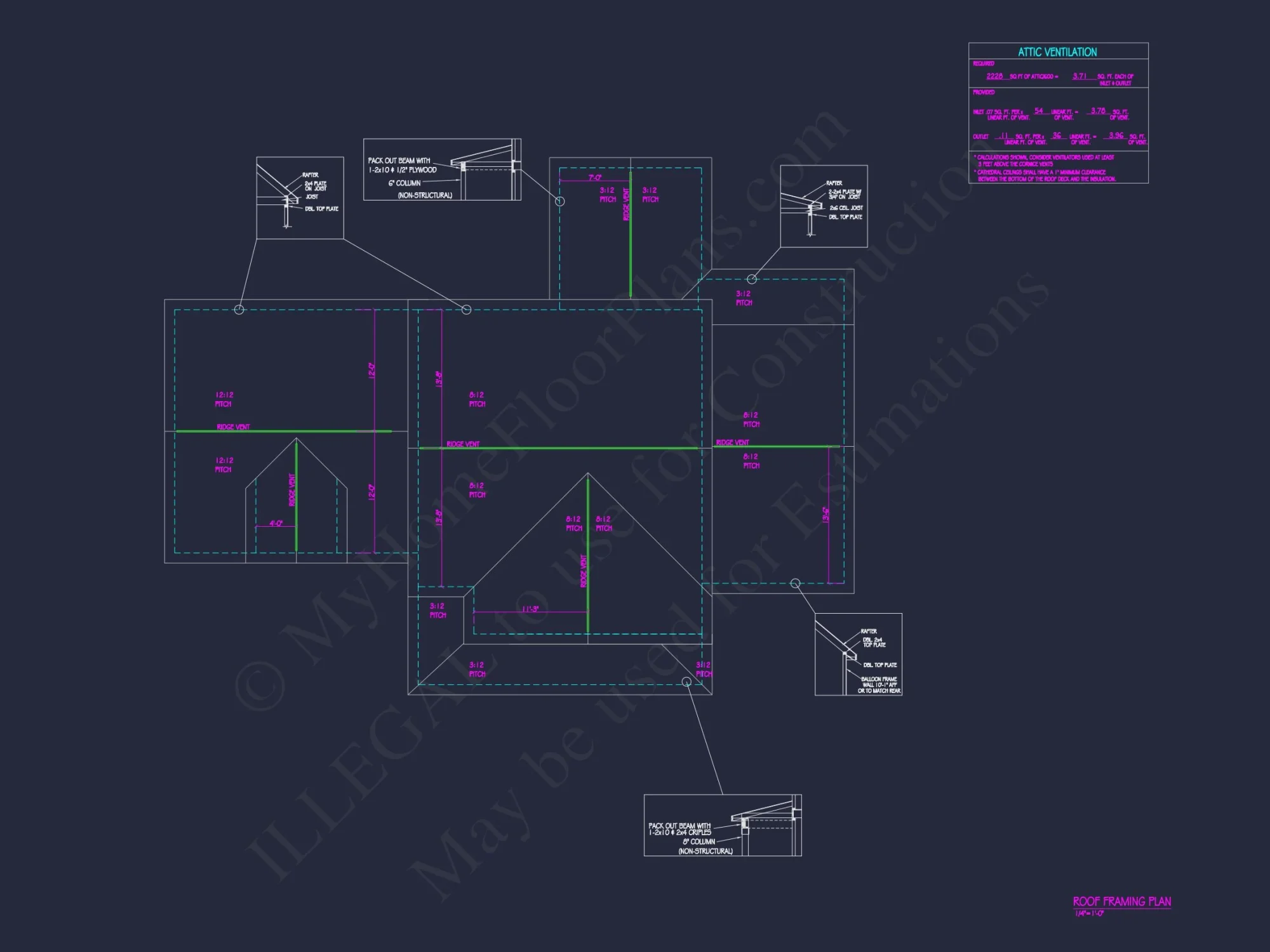 Charming 1.5-Story house Plan with Detailed CAD Designs