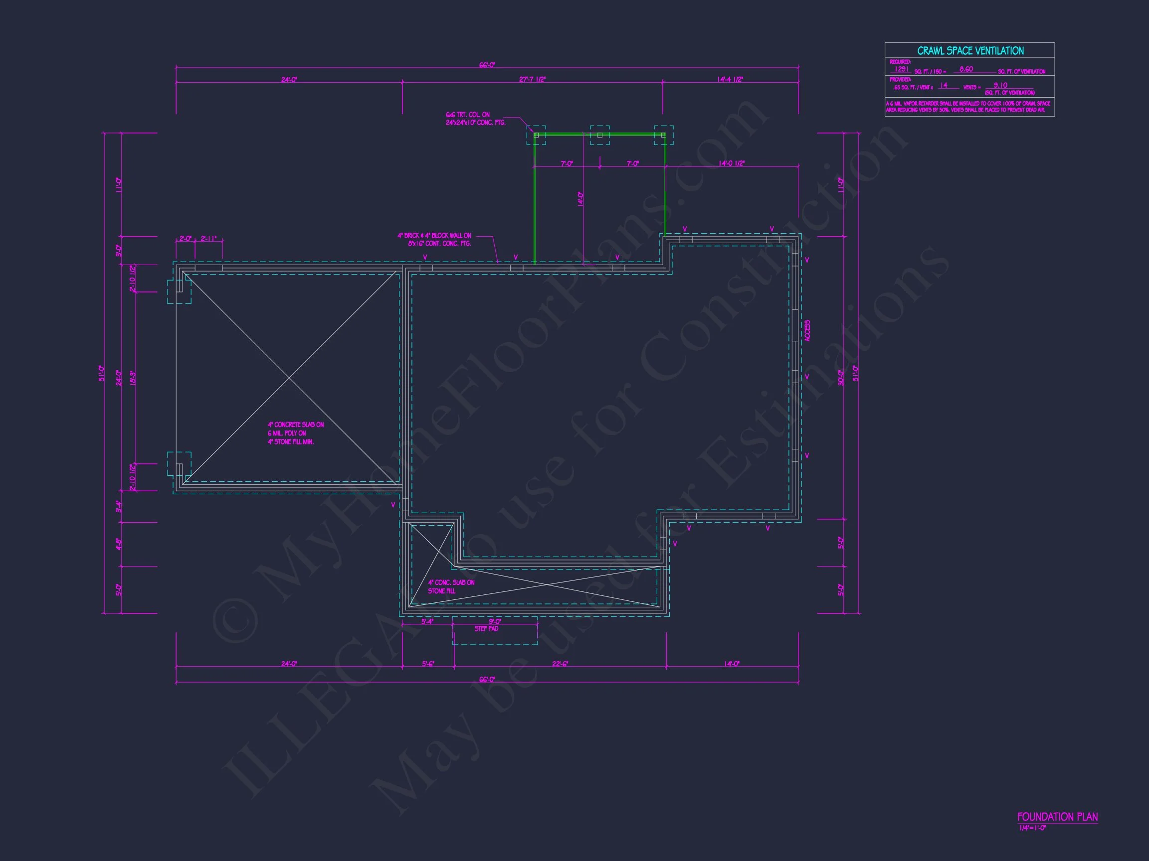 Charming 1.5-Story house Plan with Detailed CAD Designs