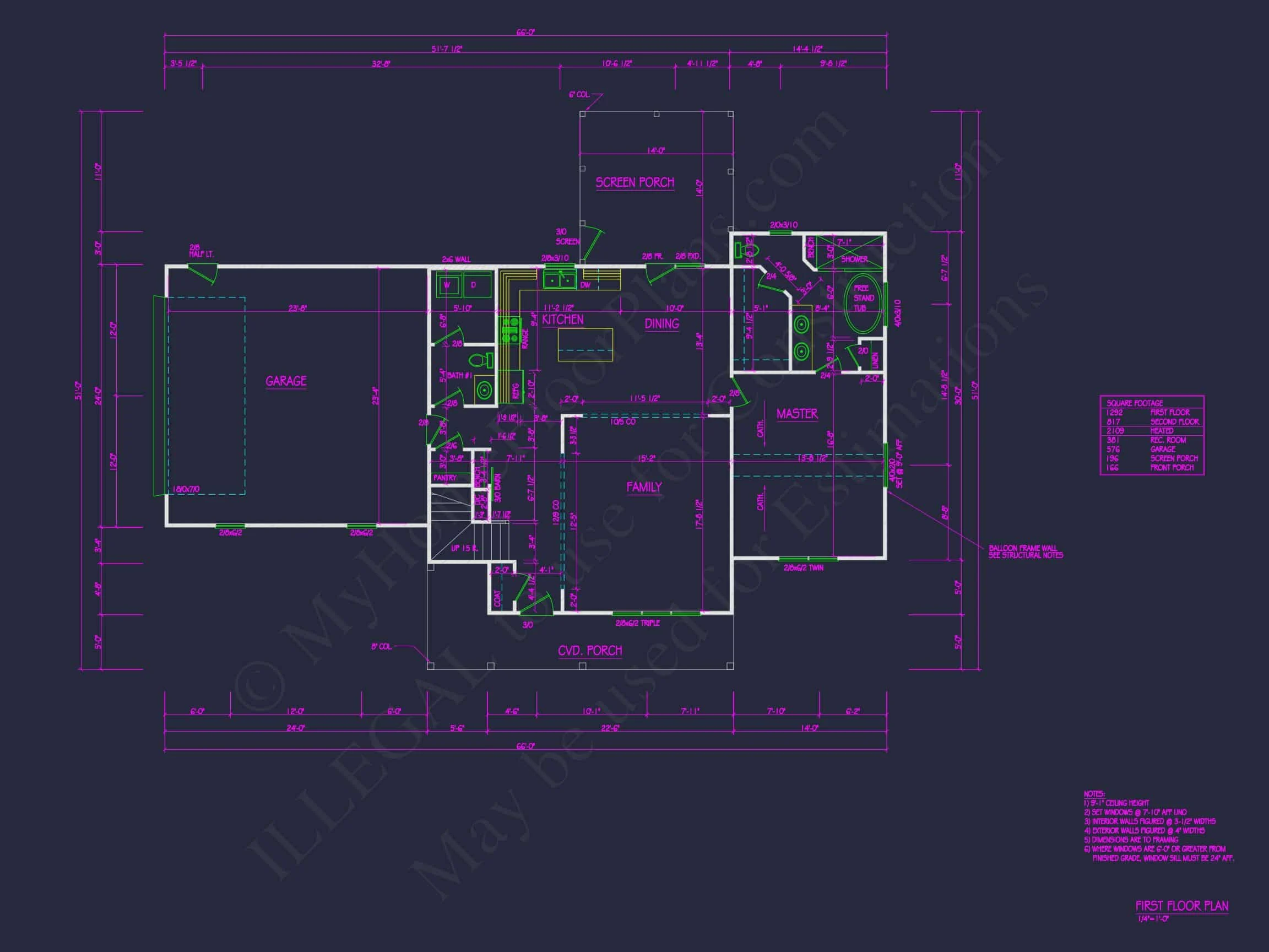 Charming 1.5-Story house Plan with Detailed CAD Designs