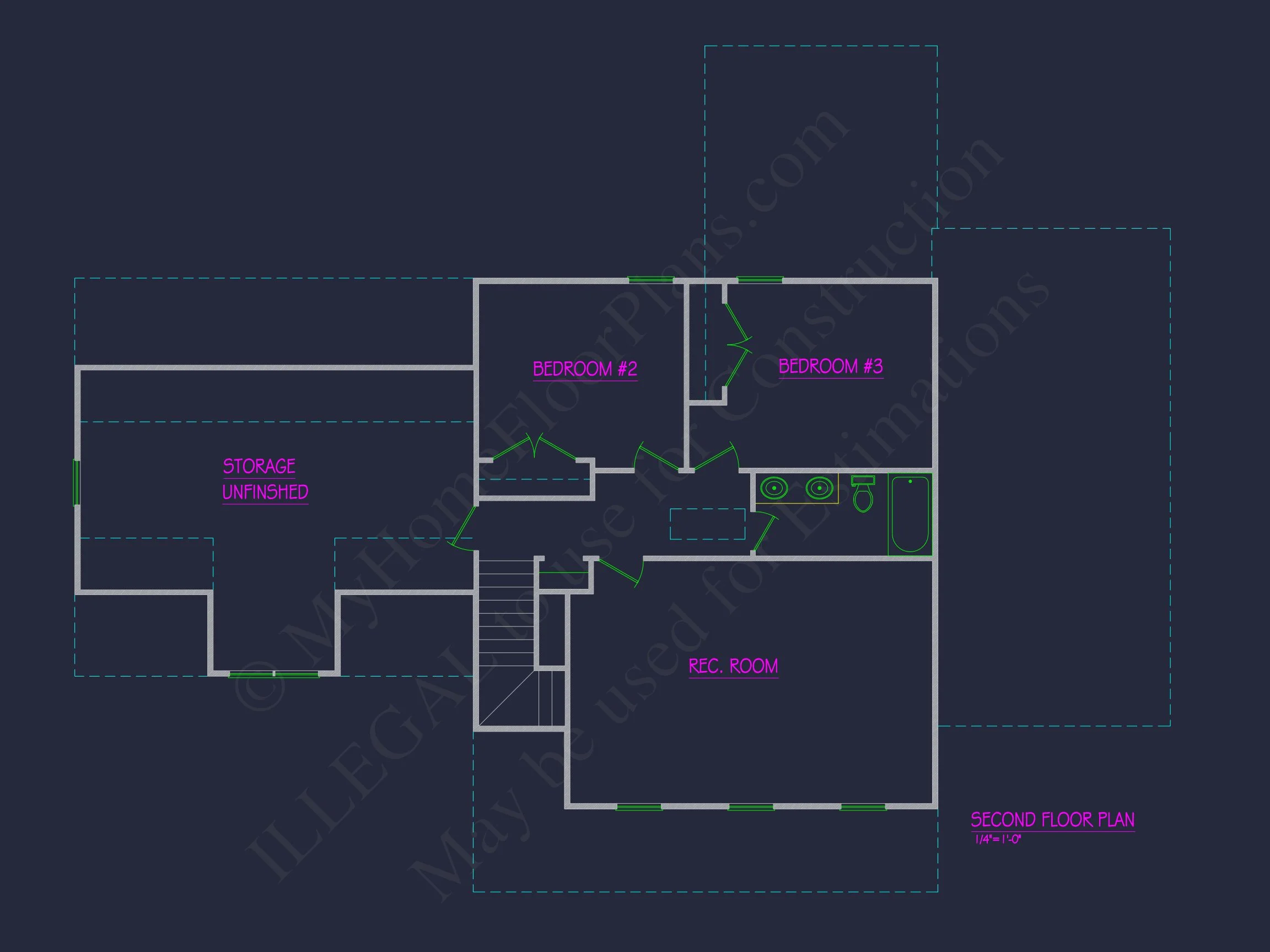Charming 1.5-Story house Plan with Detailed CAD Designs