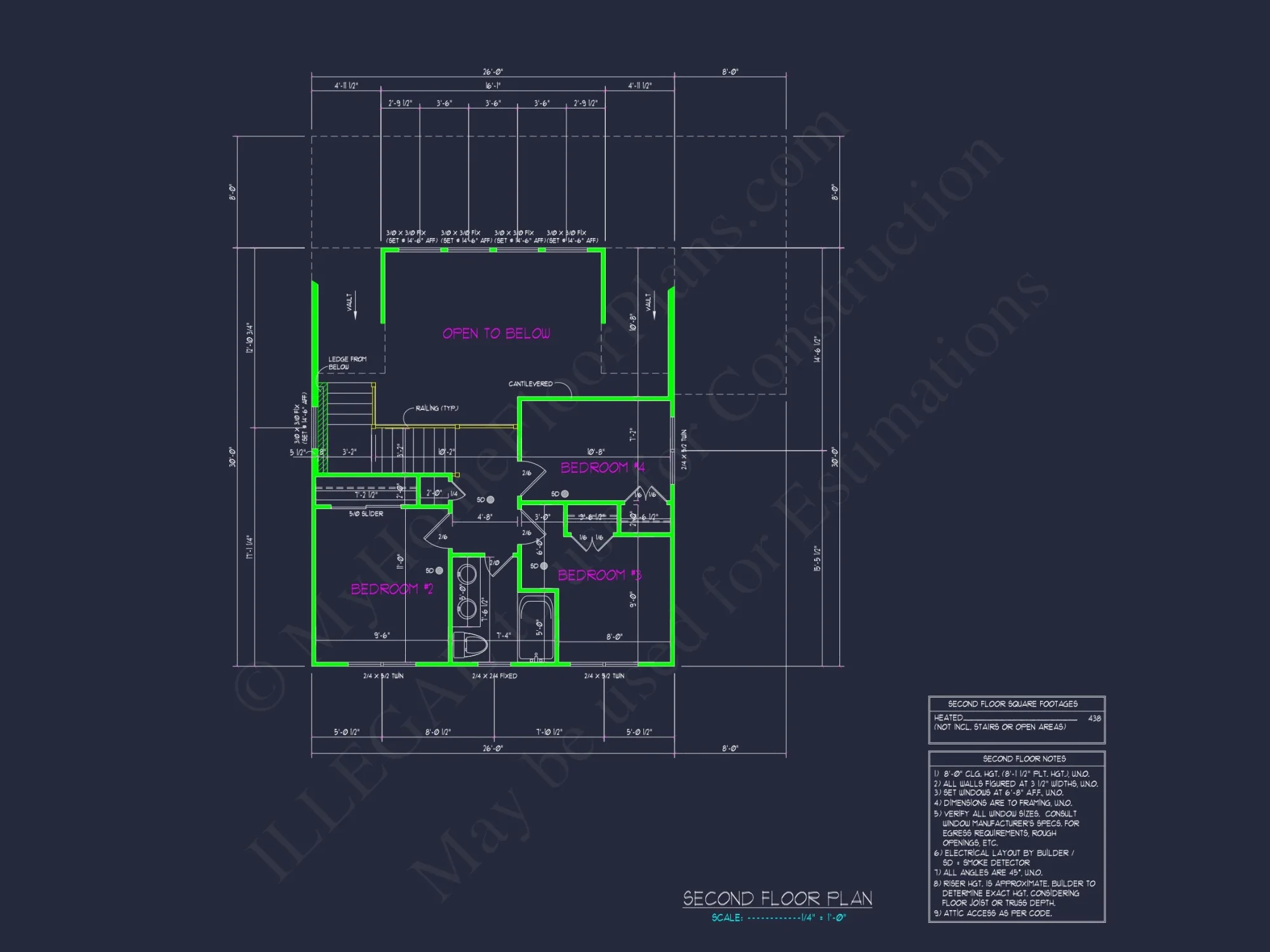Stunning house Design with 4 Bedrooms and CAD Blueprints