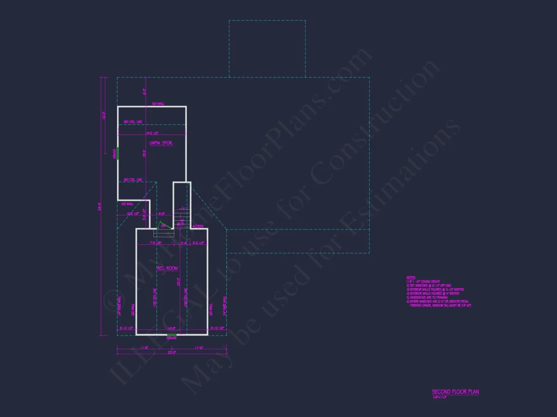 Efficient Craftsman house Plan with CAD Designs & Floor Blueprint