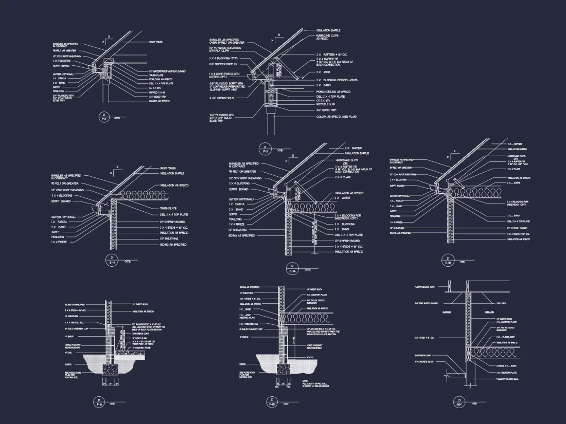 Chic house Plan with Flexible Blueprint CAD Designs