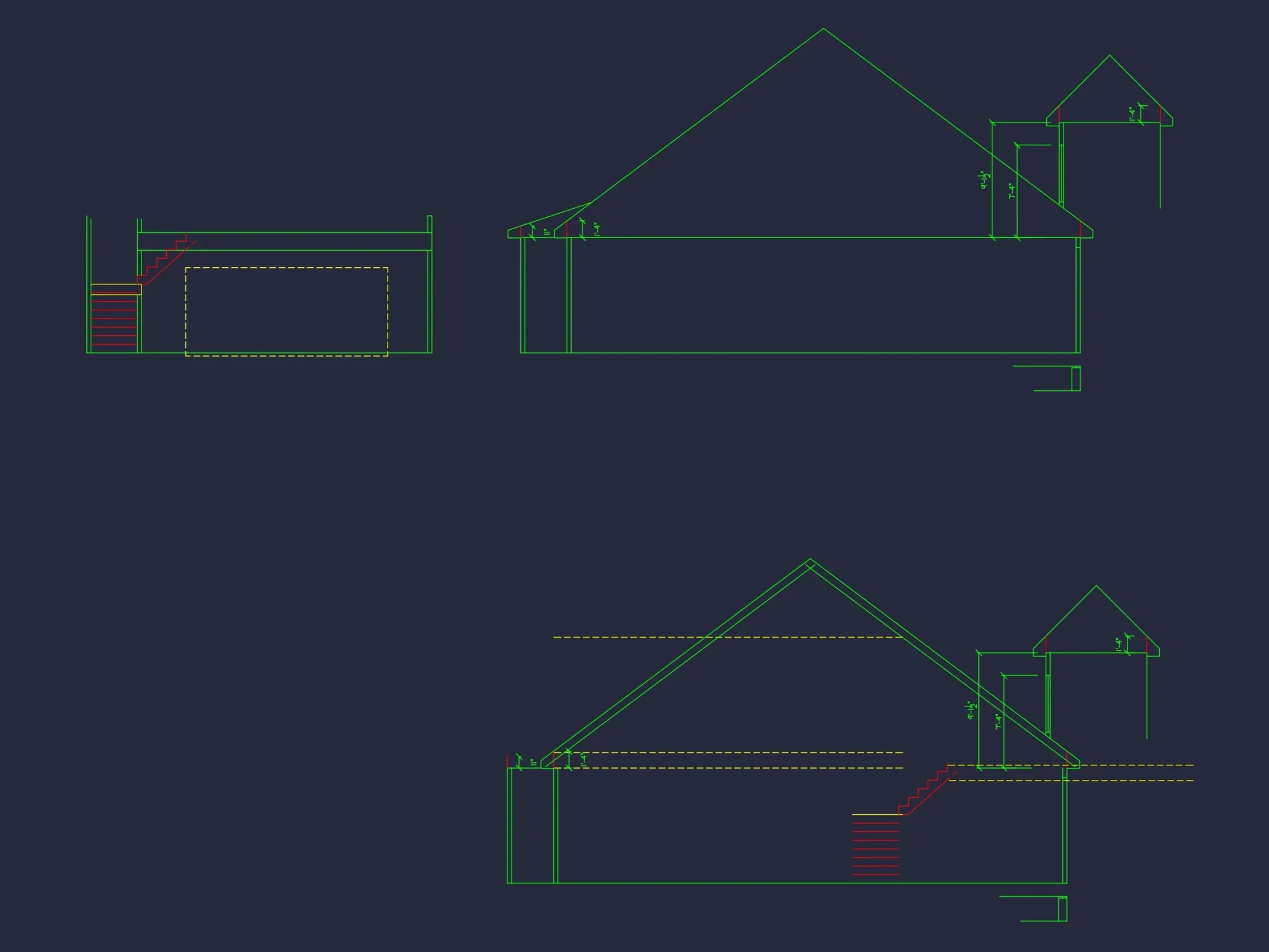 Chic house Plan with Flexible Blueprint CAD Designs