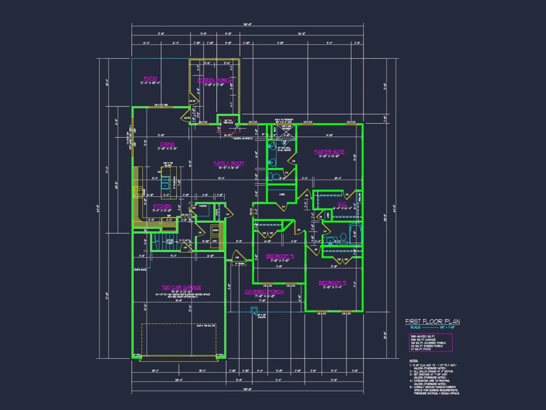 Chic house Plan with Flexible Blueprint CAD Designs
