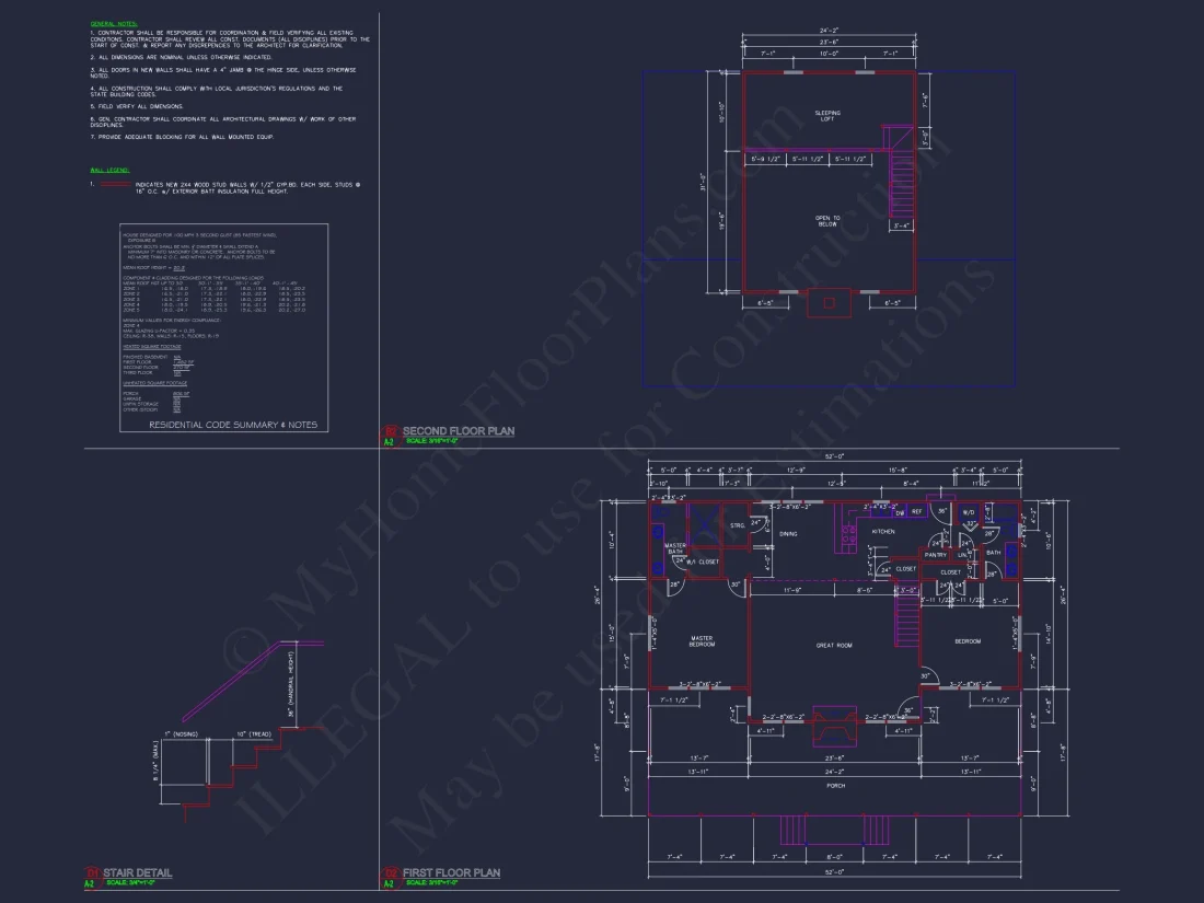 Custom house Plan: CAD Floor Plan for Cozy Architectural Designs