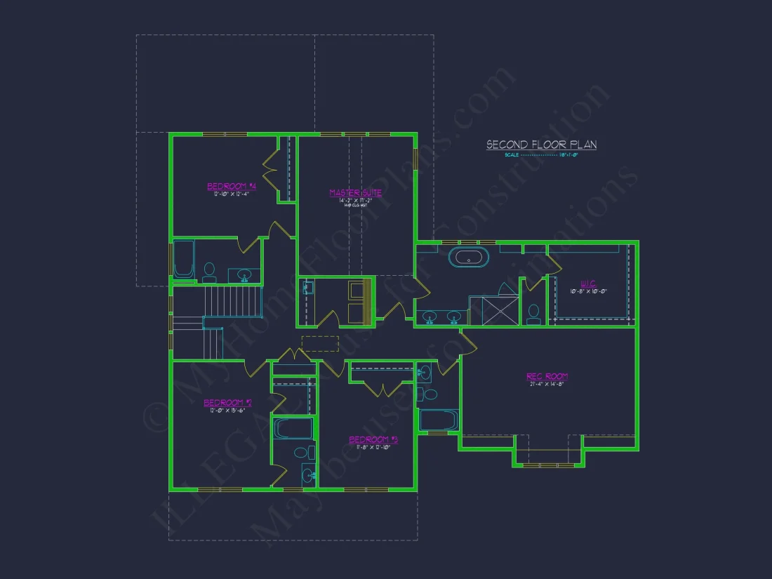 Efficient 2-Story Craftsman house Plan with Flexible Garage Options