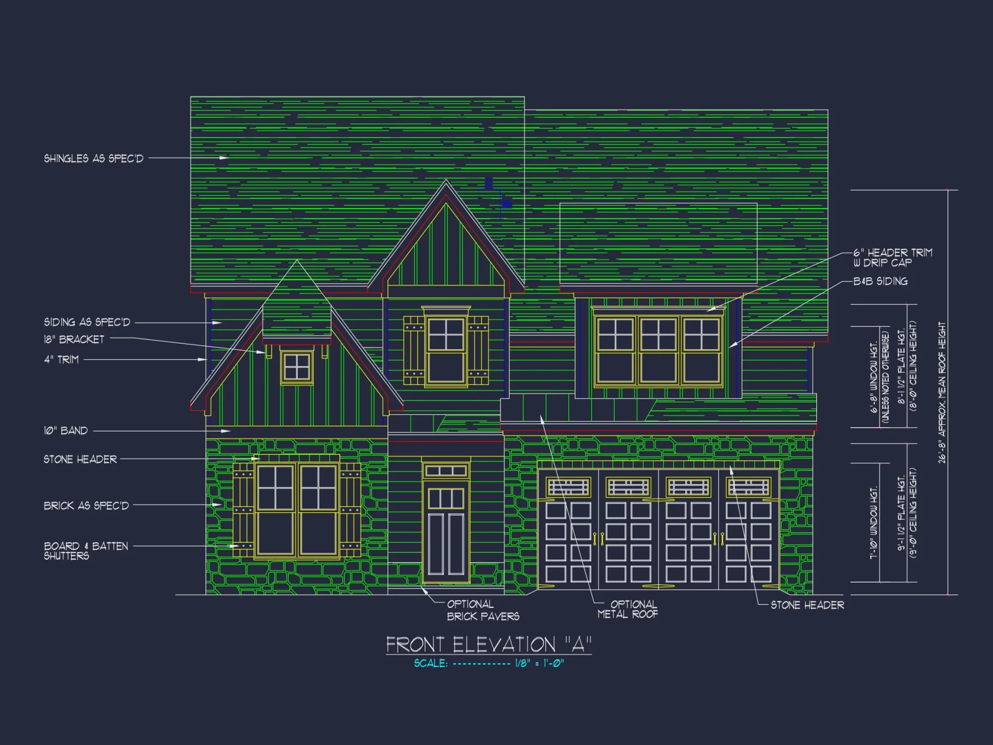 Stunning Craftsman house Plan with Functional Floor Designs
