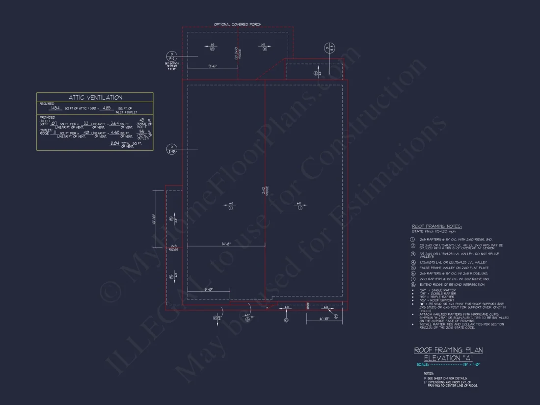 Modern Suburban house Plan with 2 Floors and 2, 033 Sq Ft