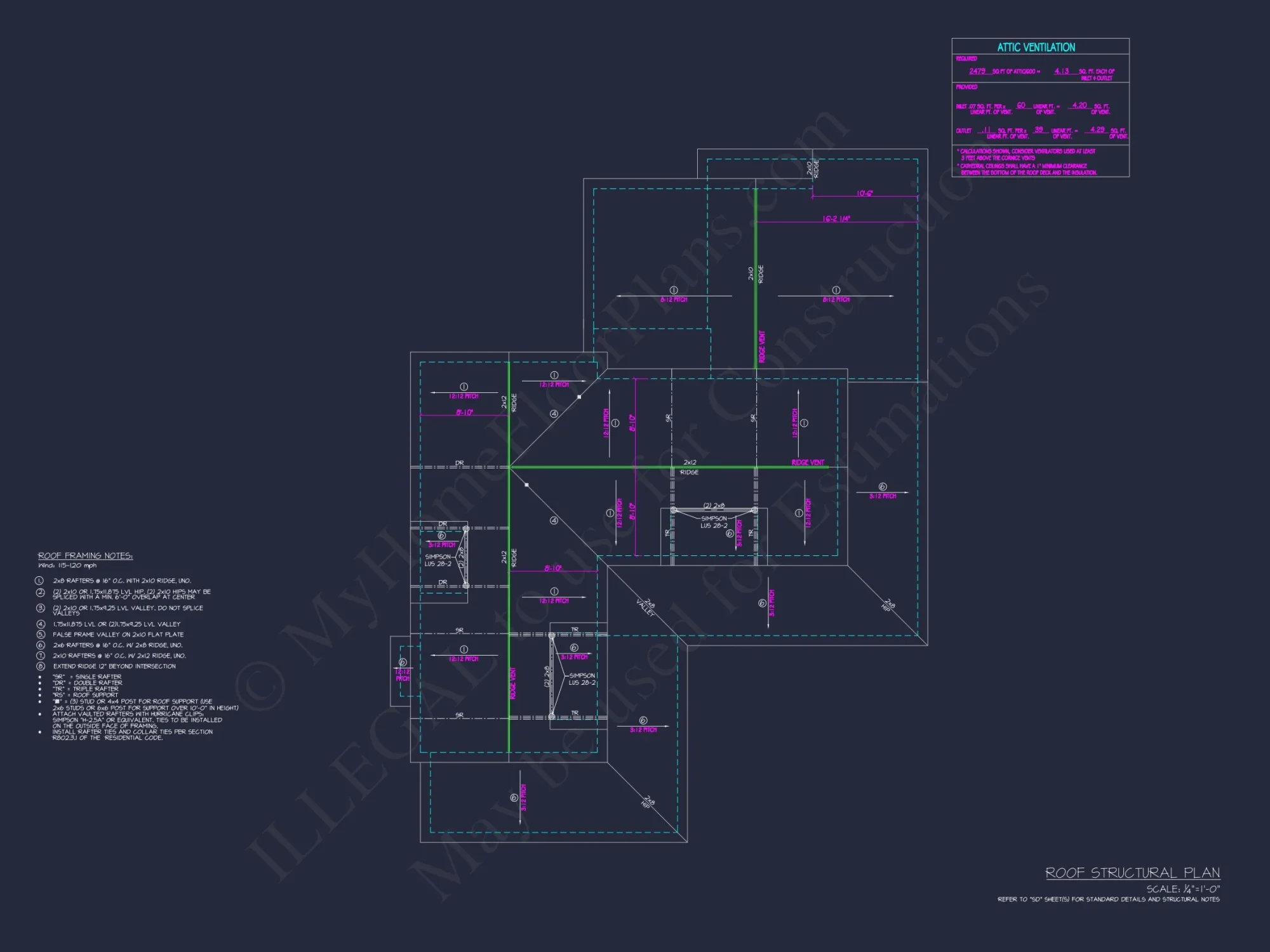 Charming 2-Story house Plan with 3 Bedrooms and CAD Blueprints