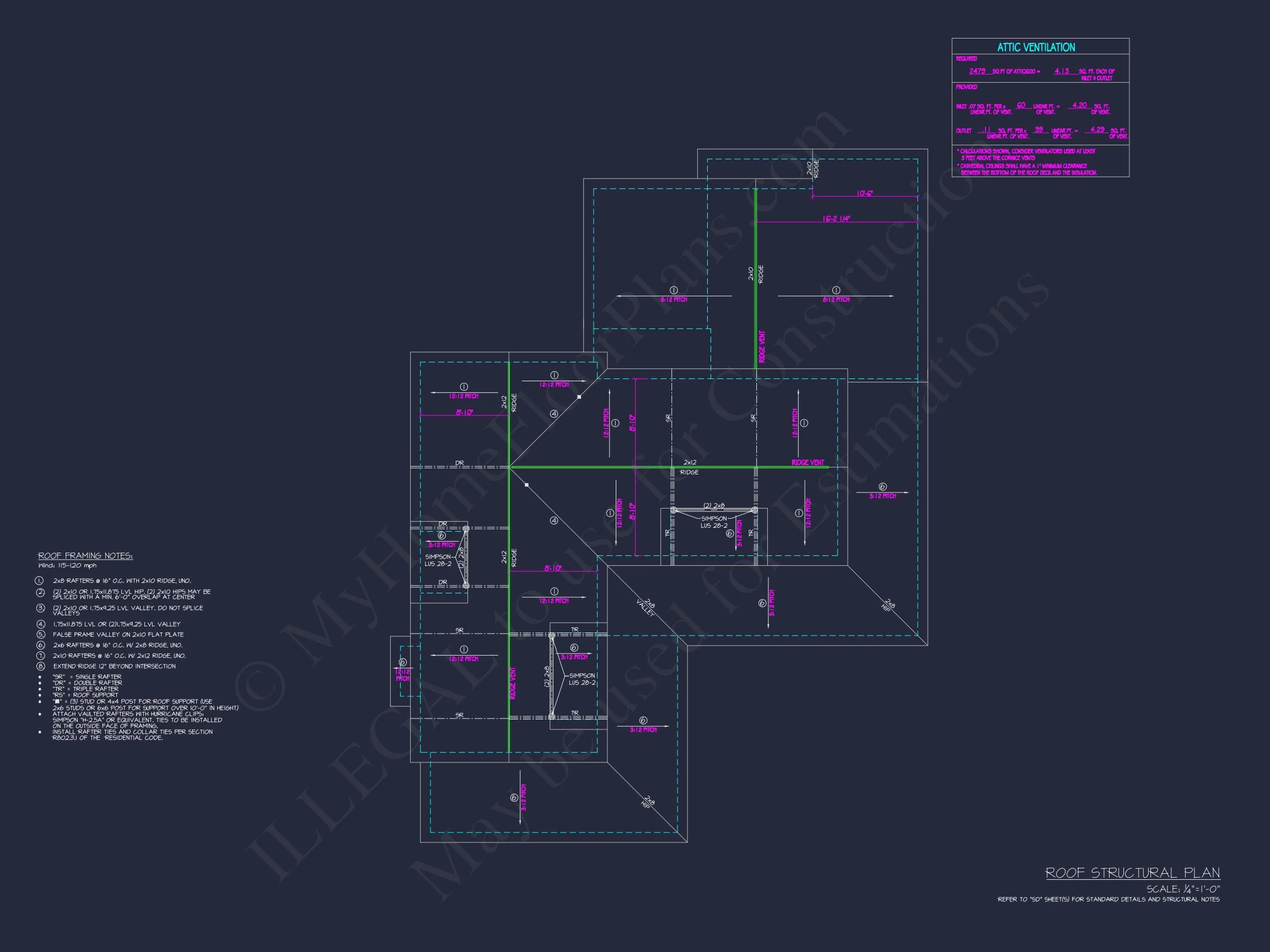 19-2380 HOUSE PLAN - Modern Farmhouse Home Plan - 3-Bed, 2-Bath, 1,950 SF 11 Charming 2-Story house Plan with 3 Bedrooms and CAD Blueprints