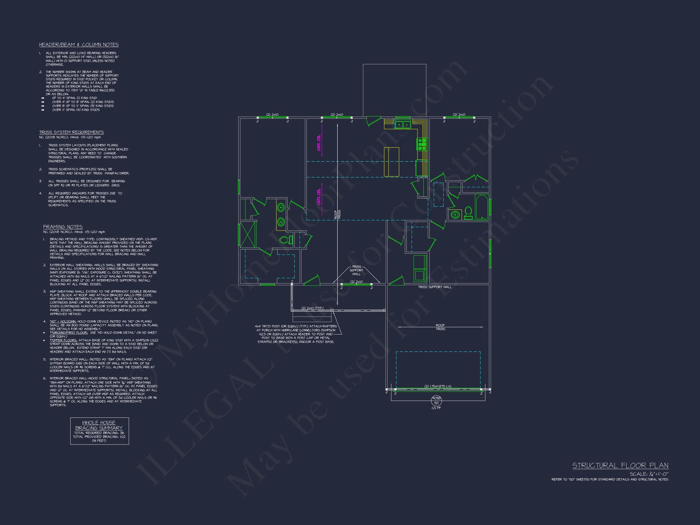 19-2357 HOUSE PLAN - Traditional Ranch Home Plan - 3-Bed, 2-Bath, 1,536 SF 8 Explore house Floor Plan Blueprint: Traditional CAD Designs