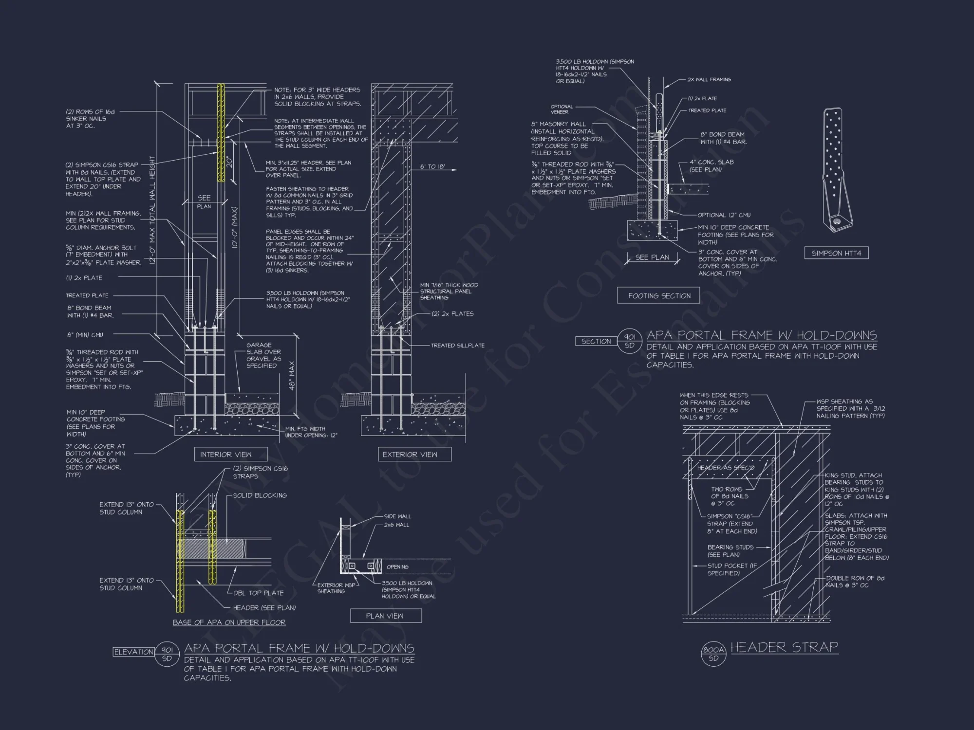 Craftsman-Style house Plan with CAD Designs and Blueprints