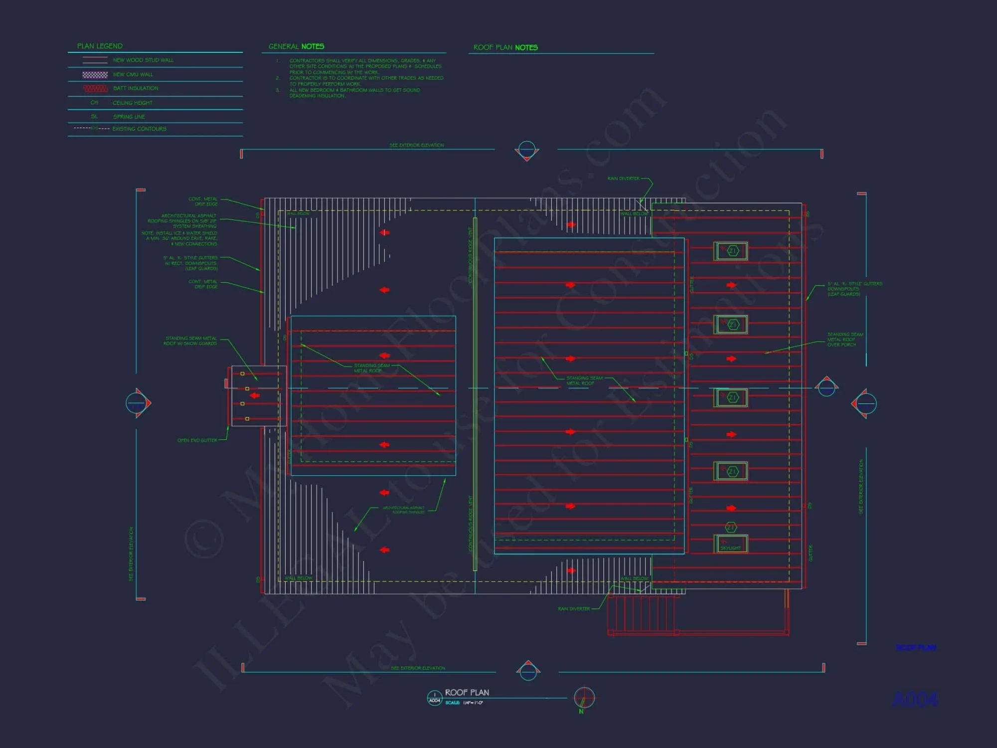 Craftsman-Style house Plan with CAD Designs and Blueprints