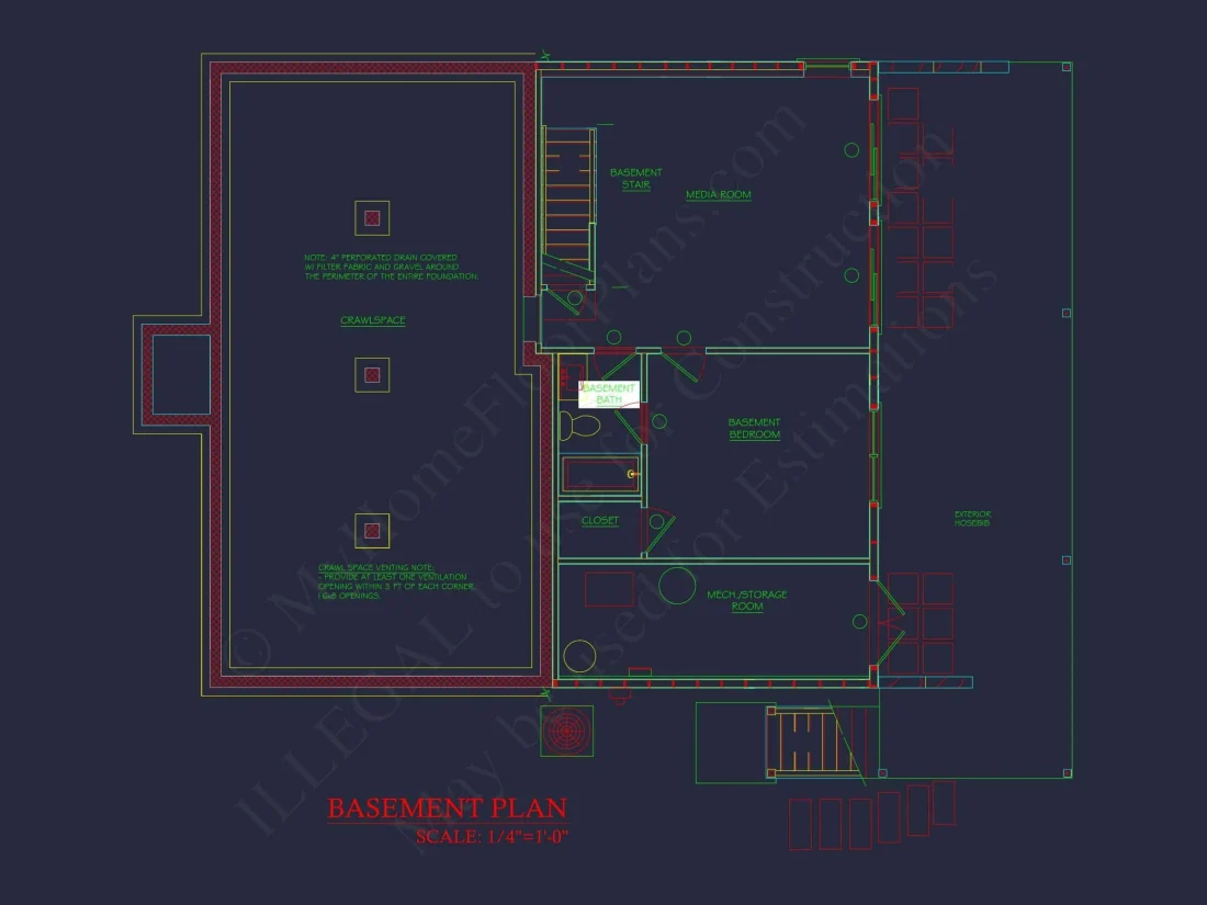 Craftsman-Style house Plan with CAD Designs and Blueprints