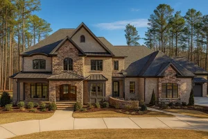 Transitional European House Plan – 5-Bed, 5-Bath, 4,936 SF