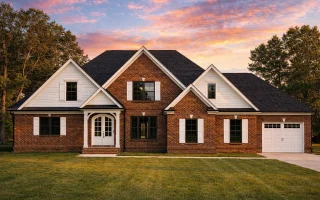 Plan  14-2103 - Birch Point Manor |  Traditional Colonial - 4-Bed, 4-Bath, 3,685 SF