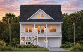 Plan  14-2121 - Fern Valley Estate |  Coastal - 3-Bed, 4-Bath, 1,570 SF