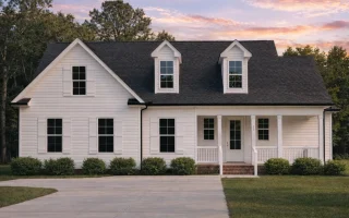 Plan  18-1258 - Patterson Retreat |  Cape Cod - 3-Bed, 2.5-Bath, 1,767 SF