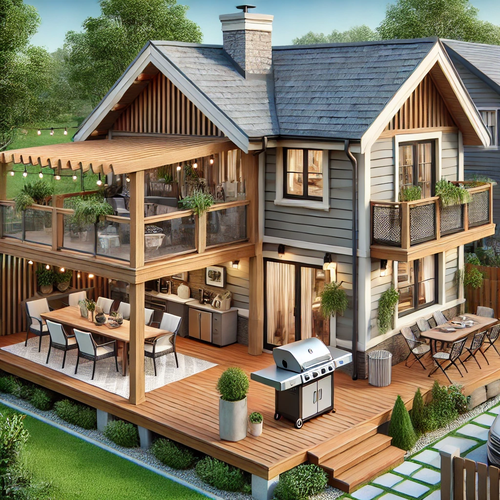 House Plans with Outdoor Kitchen