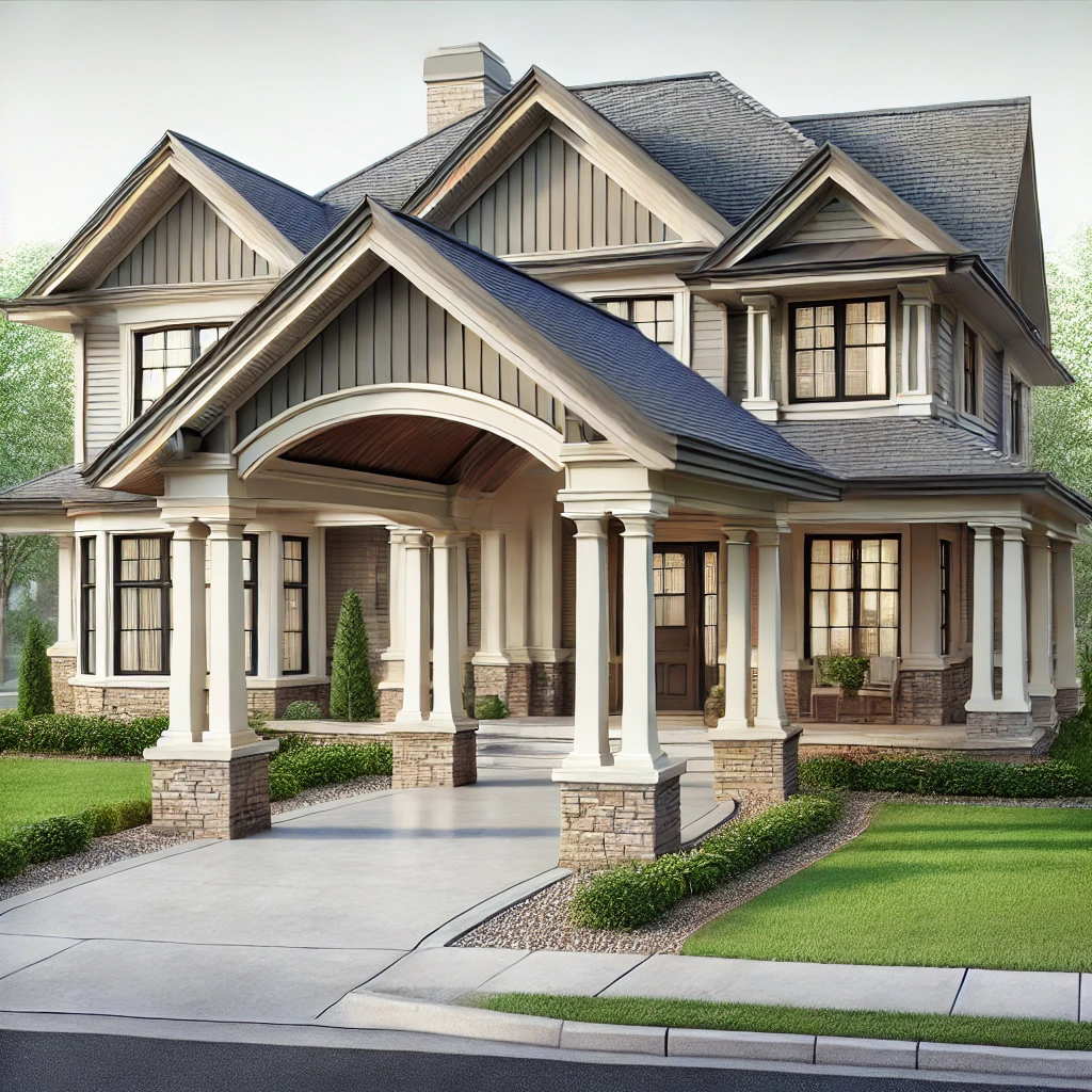 House Plans with Covered Driveway