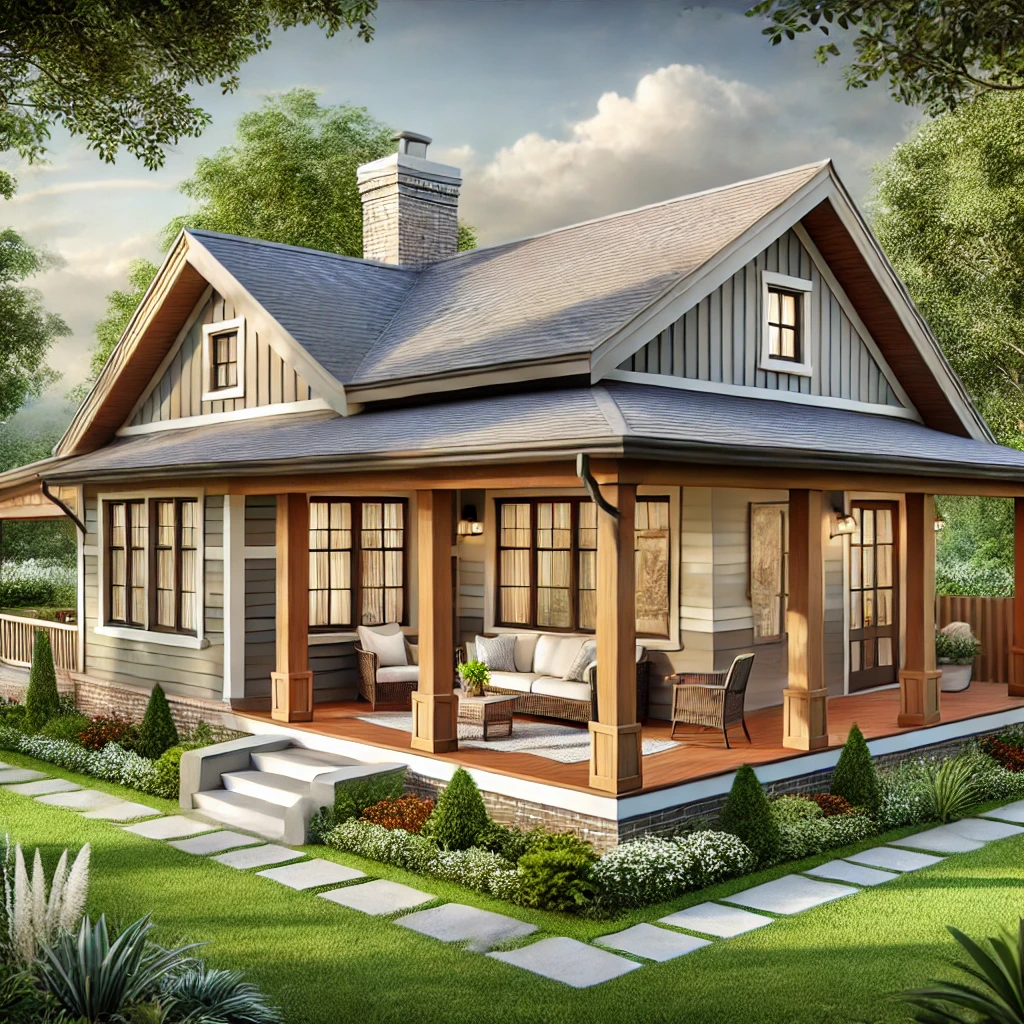 House Plans with Covered Back Porch