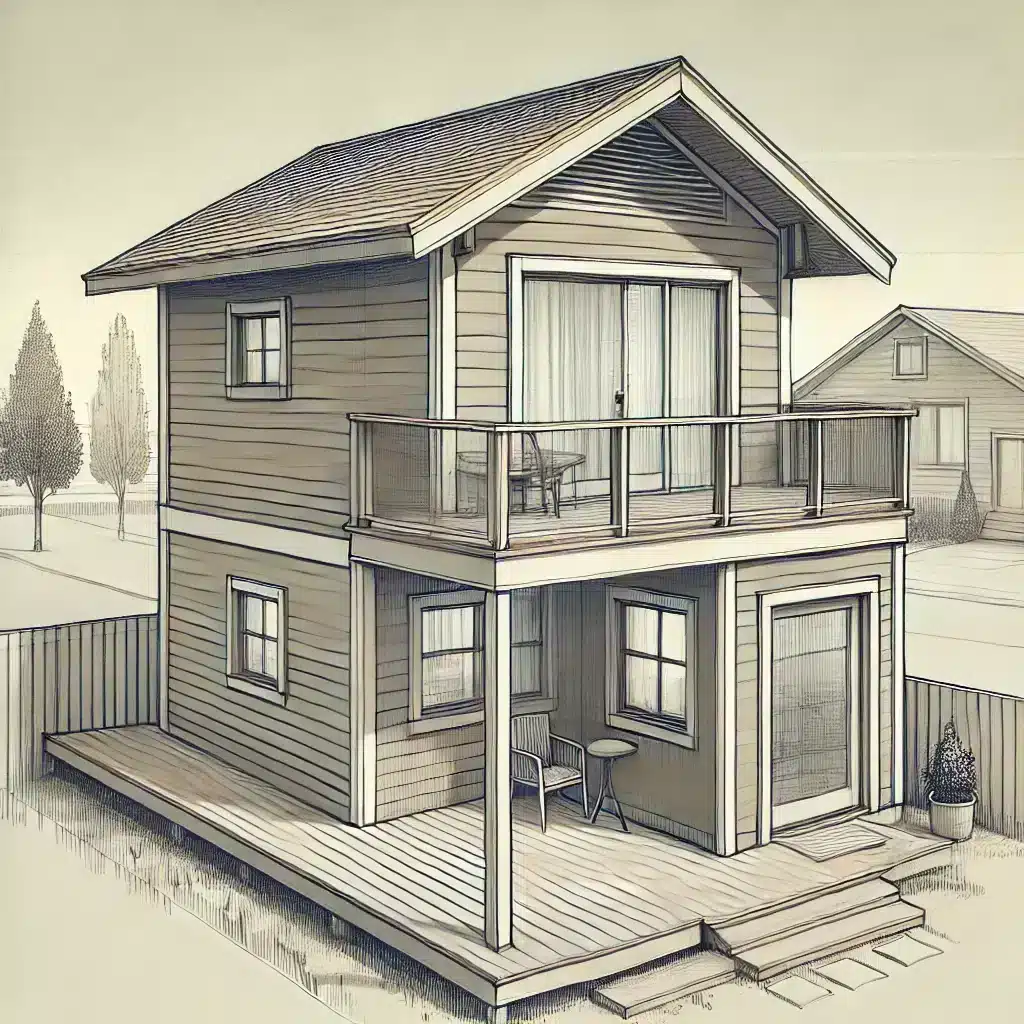 House Plans with Balcony or Deck