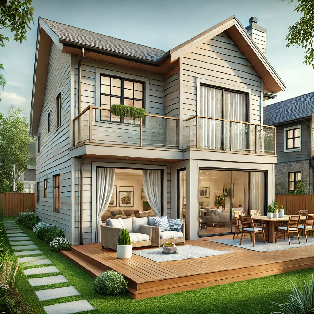 House Plans with Back Deck