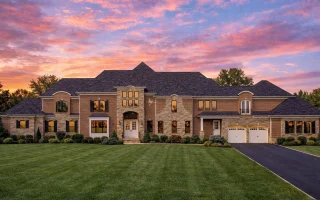 Plan  8-1897 - Miller Crossing |  French Provincial - 4-Bed, 3.5-Bath, 8,032 SF