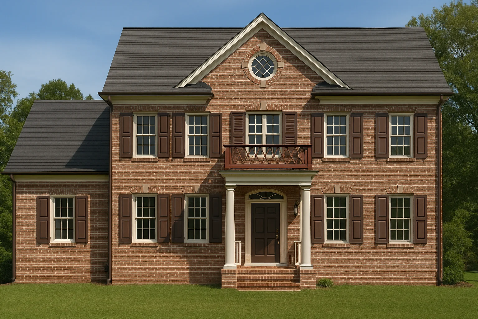 15-1793 HOUSE PLAN - Elegant 3.5-Story House Design with CAD Blueprints & Features 1 Elegant 3.5-Story Colonial Revival House Plan with Luxurious Features