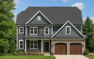 Plan  8-1231 - The Wound |  Traditional Colonial - 3-Bed, 2.5-Bath, 3,256 SF