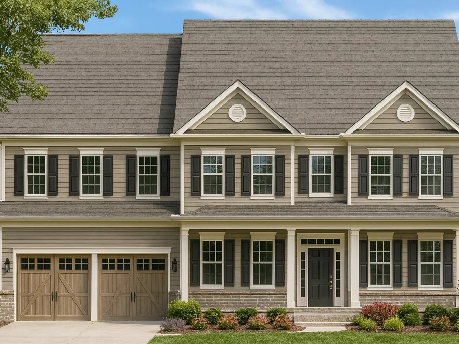 Ranch House Plans 2 Amberly Spacious 2-Story Traditional House Plan with Open Layout