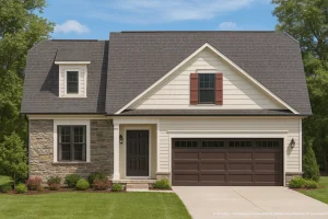 4-Bedroom Traditional Craftsman House Plan with 2 Stories