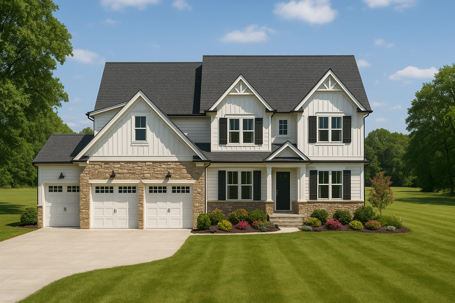 Spacious 2-Story House Plan with CAD Layout & Stylish Architecture