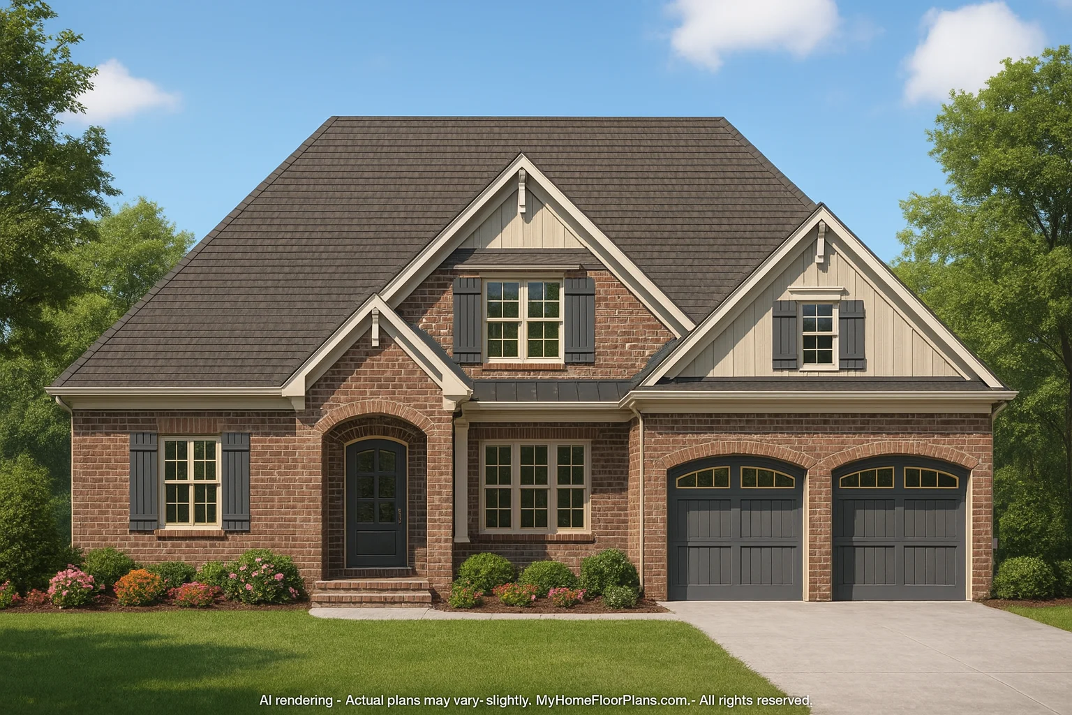 14-1568 HOUSE PLAN - Craftsman and Traditional House Floor Plan with CAD Designs 2 Craftsman and Traditional Home Floor Plan with CAD Designs