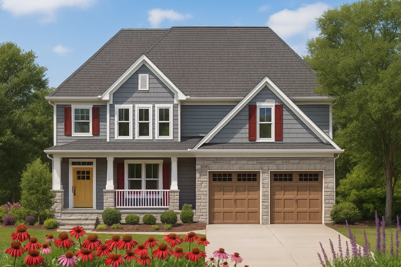 Country Farmhouse Plans 1 Craftsman Home Plan with Spacious Floor Plan and CAD Designs