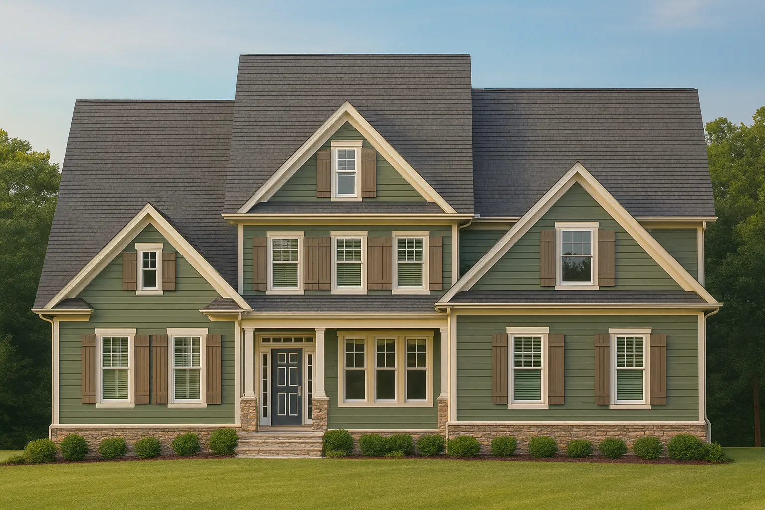 Modern Craftsman Home Plan with Versatile Floor Designs