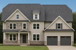 Spacious 2-Story Home Plan with CAD Designs and 4 Elevations