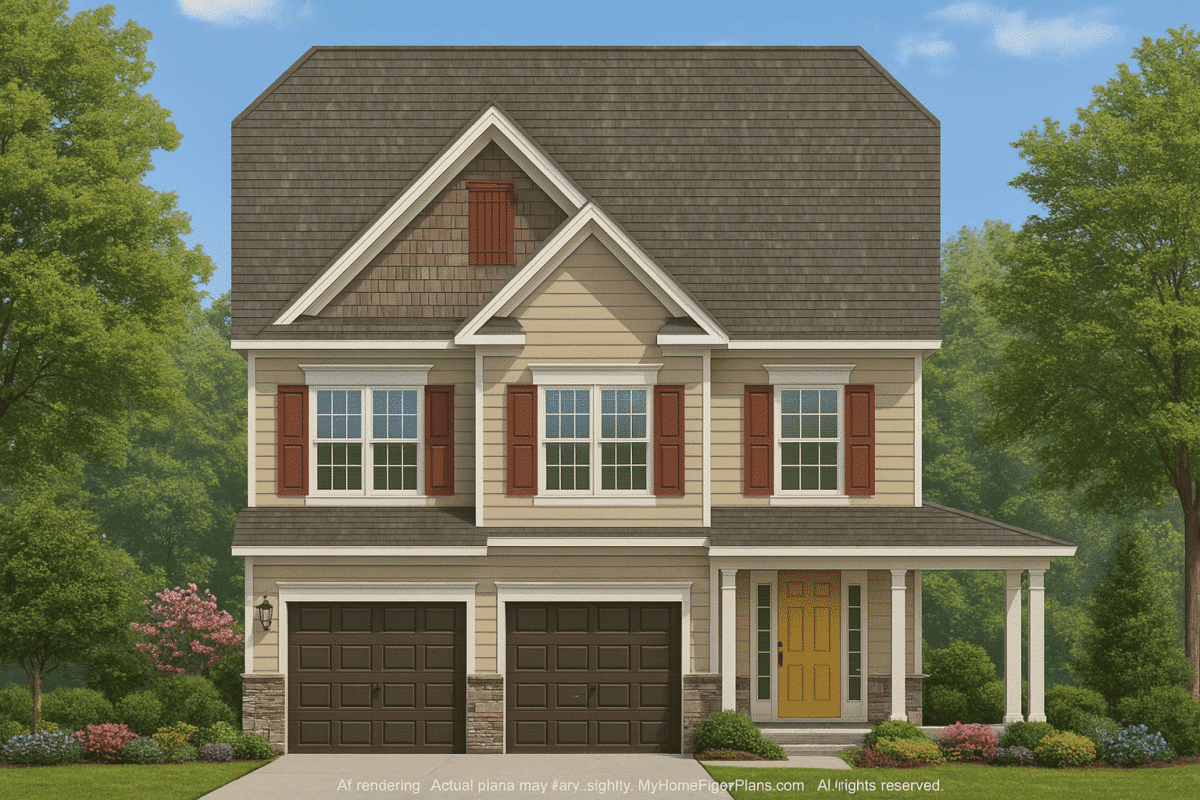 Craftsman Home Plan Beautiful Floor Plan With Cad Designs