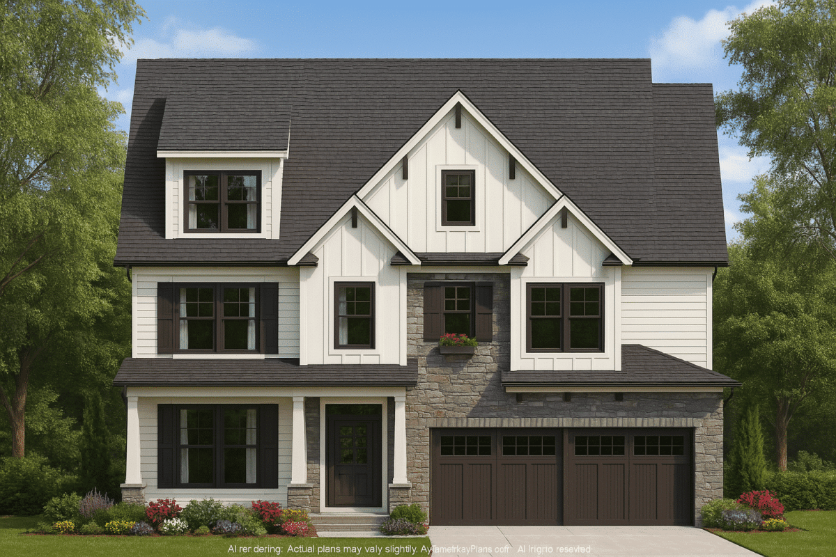 Stunning 2-Story House Plan with CAD Designs & Modern Features