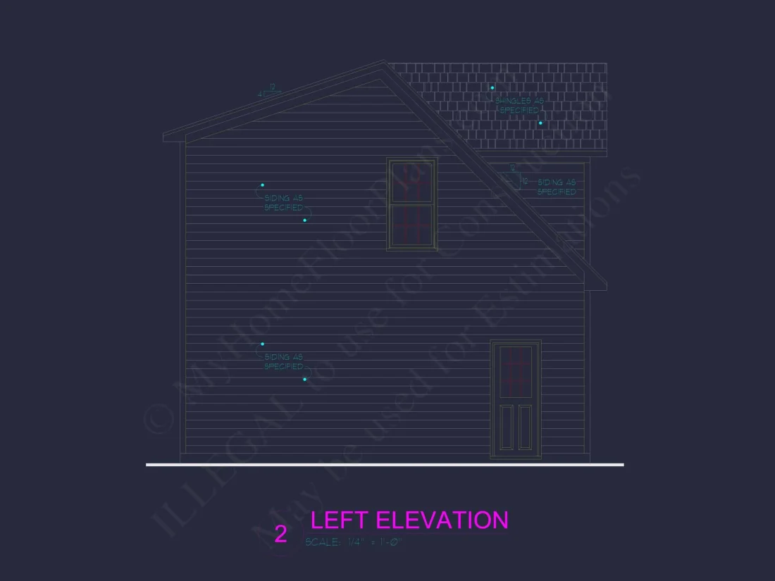 Garage-Living-Space-House-Plan-with-Attic-and-CAD-Blueprints