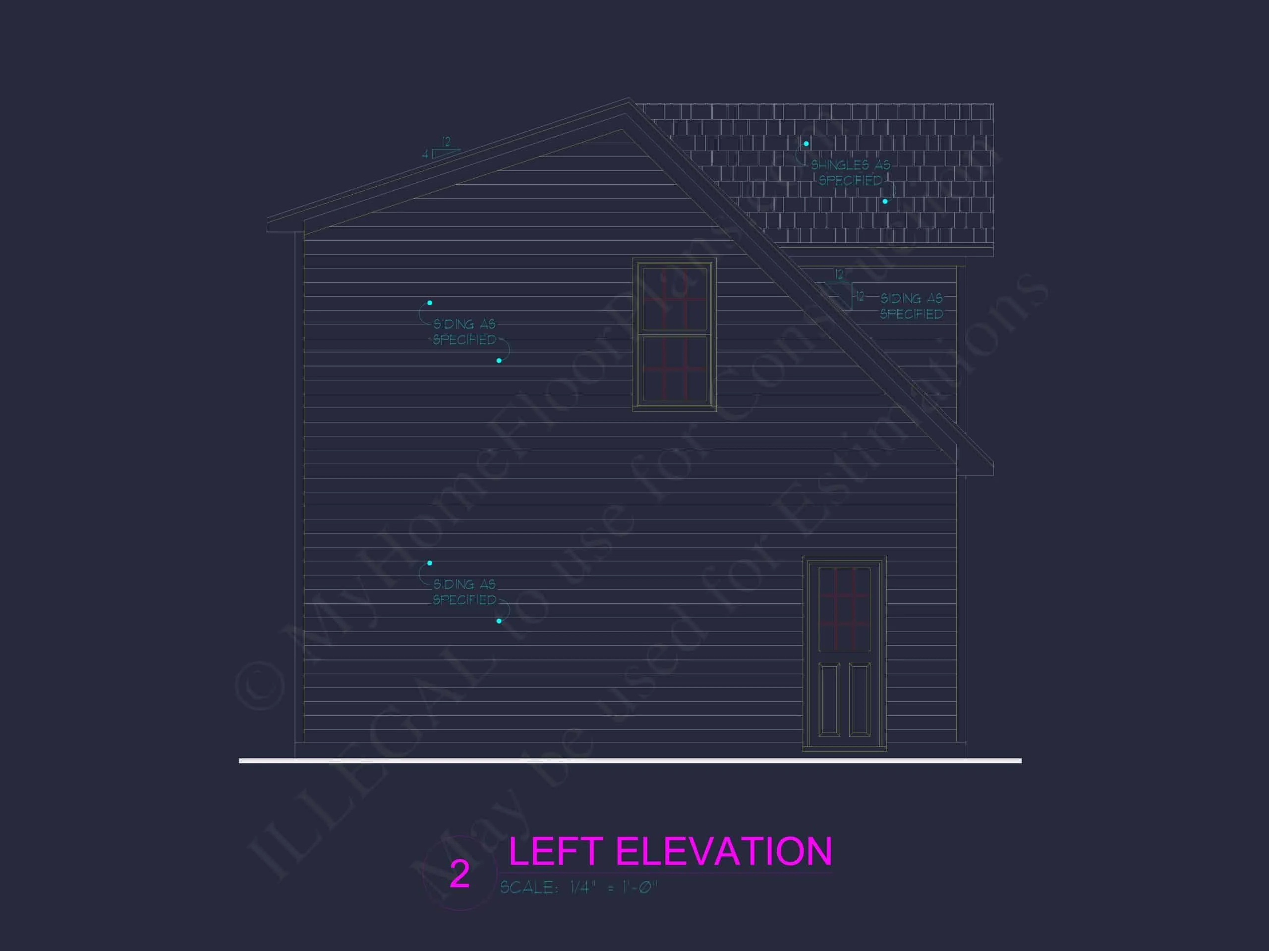 Garage-Living-Space-House-Plan-with-Attic-and-CAD-Blueprints