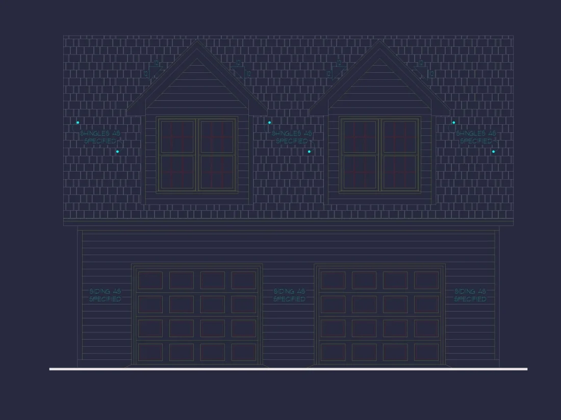 Garage-Living-Space-House-Plan-with-Attic-and-CAD-Blueprints